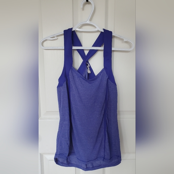 Lululemon, Size 4, Blue Tank - Picture 1 of 3